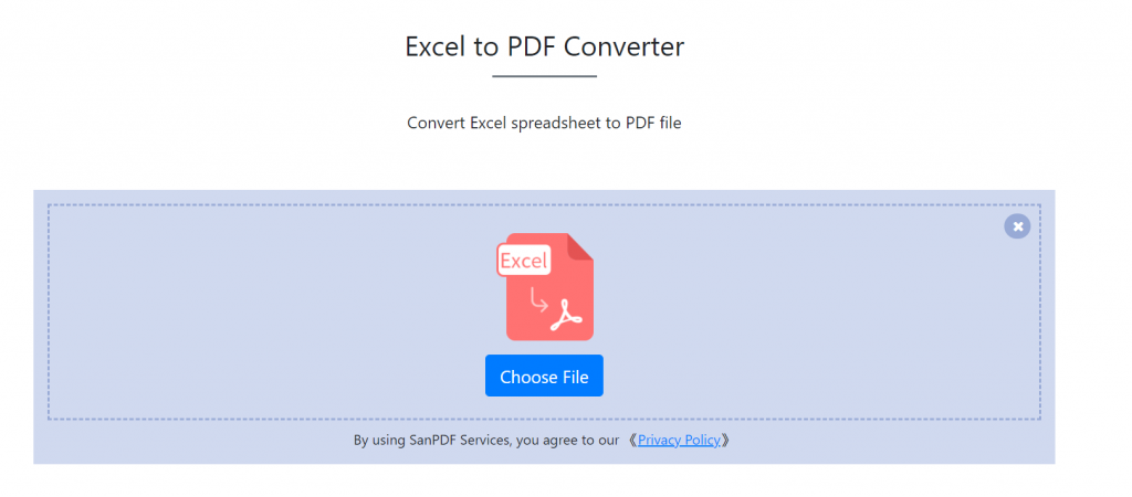 Excel to PDF