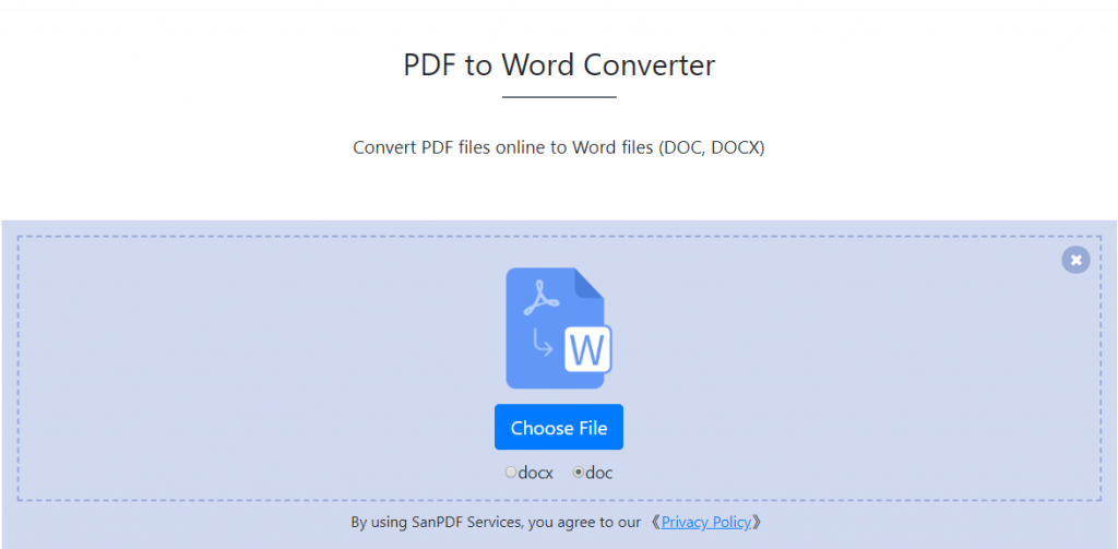 PDF to Doc Converter