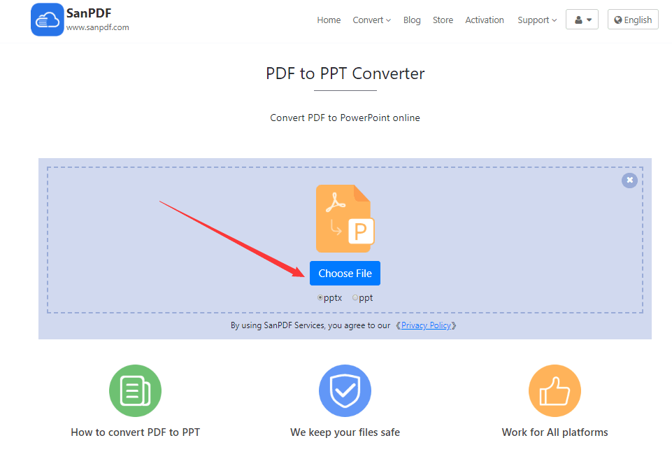 pdf to ppt for free