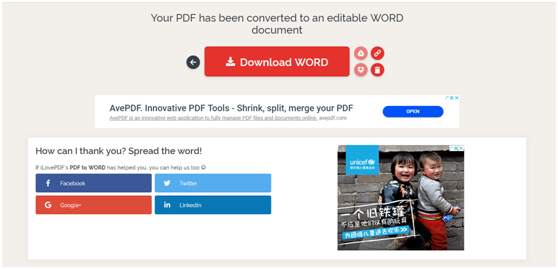 PDF to Word