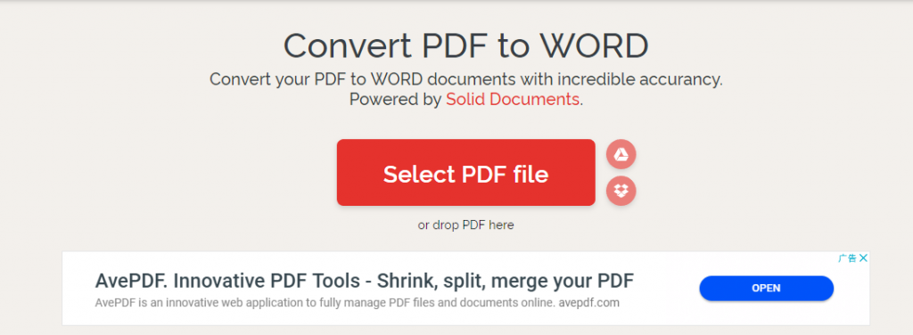 PDF to Word