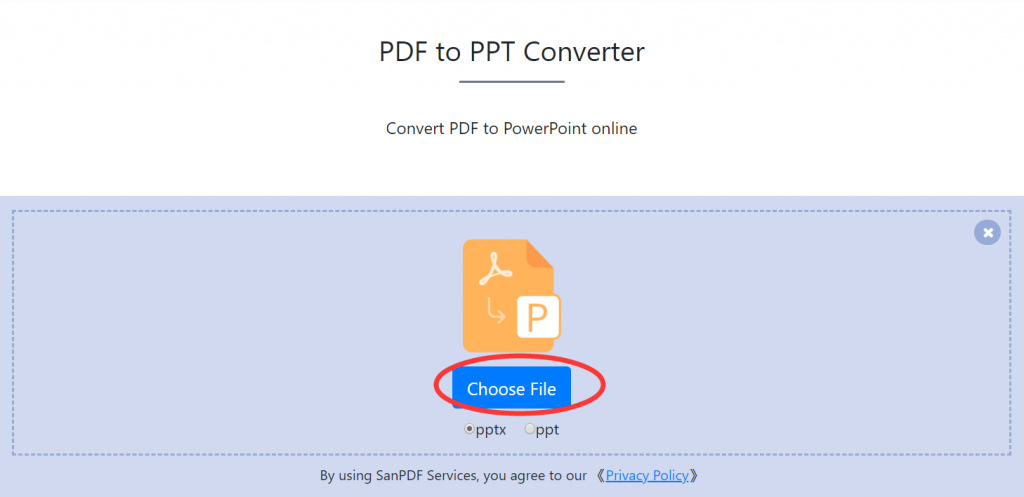 Adobe PDF to Microsoft Office PowerPoint (.ppt, .pptx)