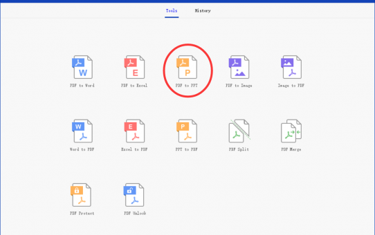 How to convert Adobe PDF to Microsoft Office PowerPoint（.ppt，.pptx） online and edit them for conversion