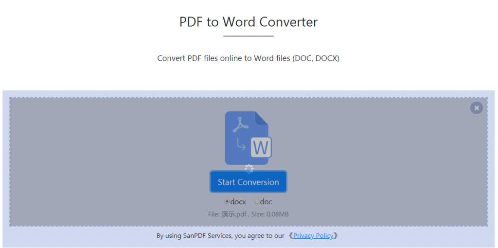 PDF to Word