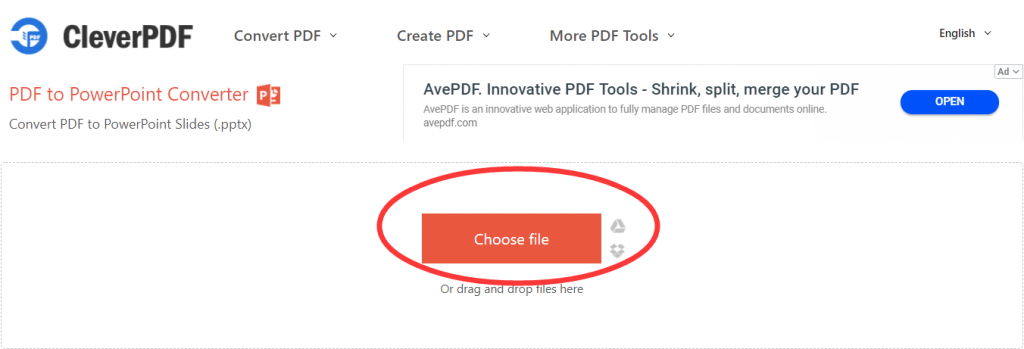 San PDF to Microsoft Office PowerPoint (.ppt, .pptx)