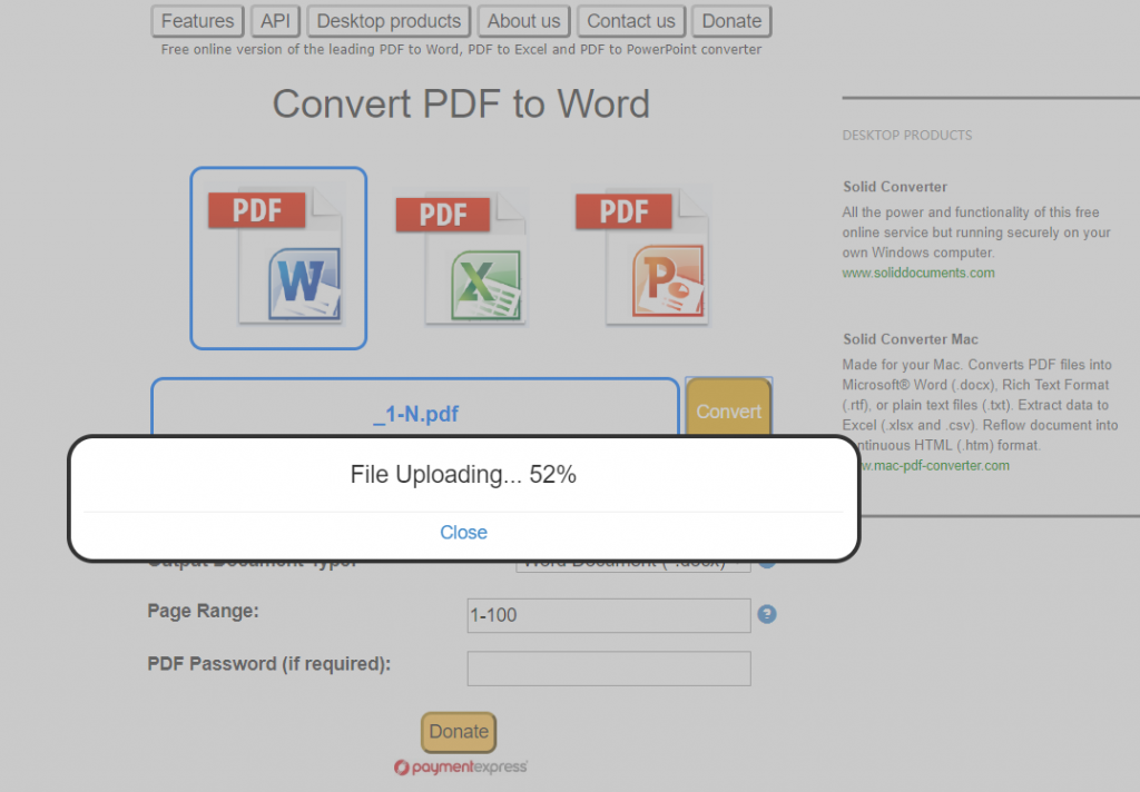 San PDF to Microsoft Office Word (.doc, .docx)
