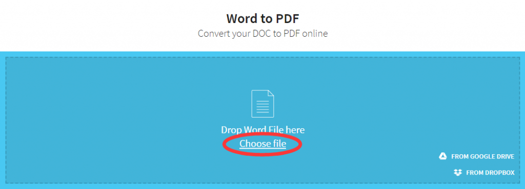 Microsoft Office Word (.doc, .docx) to San PDF