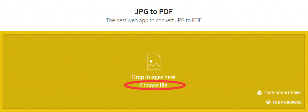 JPG to PDF