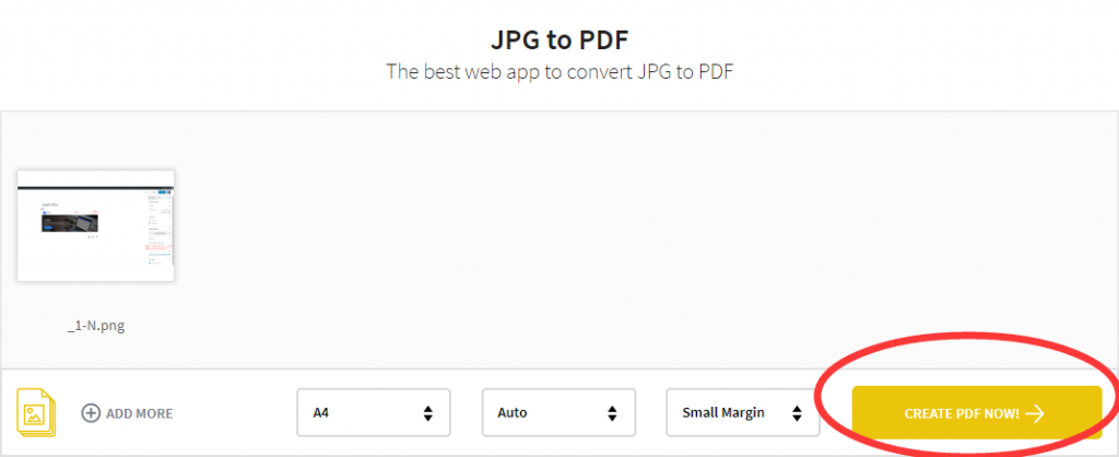 JPG to PDF