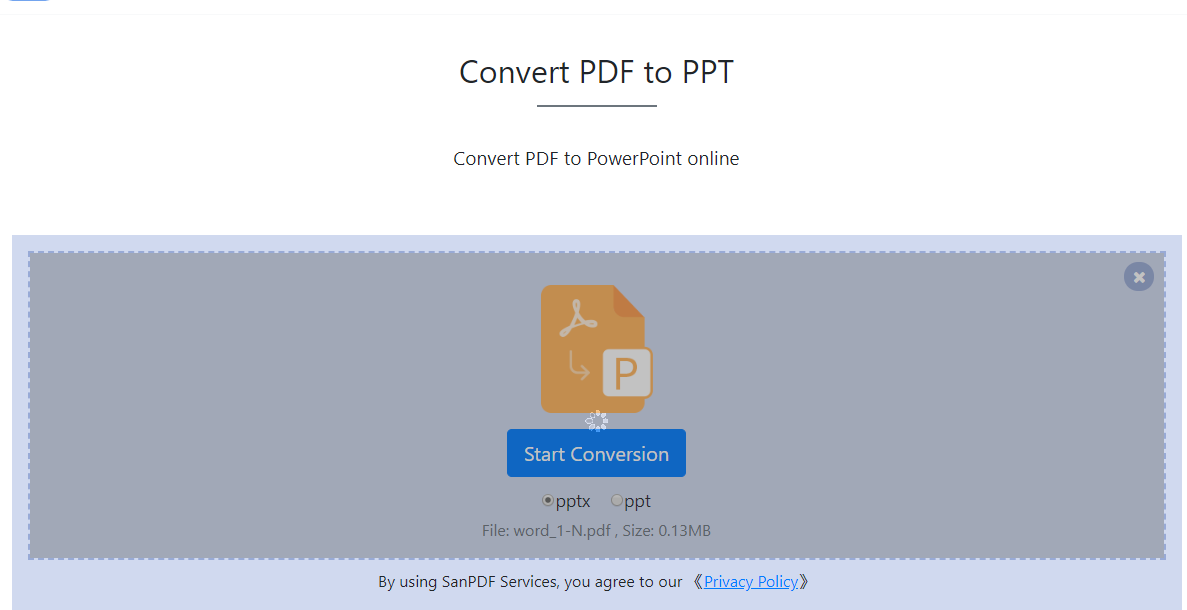 How to quickly convert ADOBE PDF files to Microsoft office powerpoint