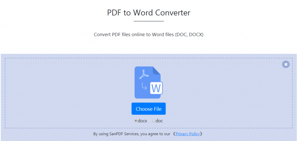 PDF to word