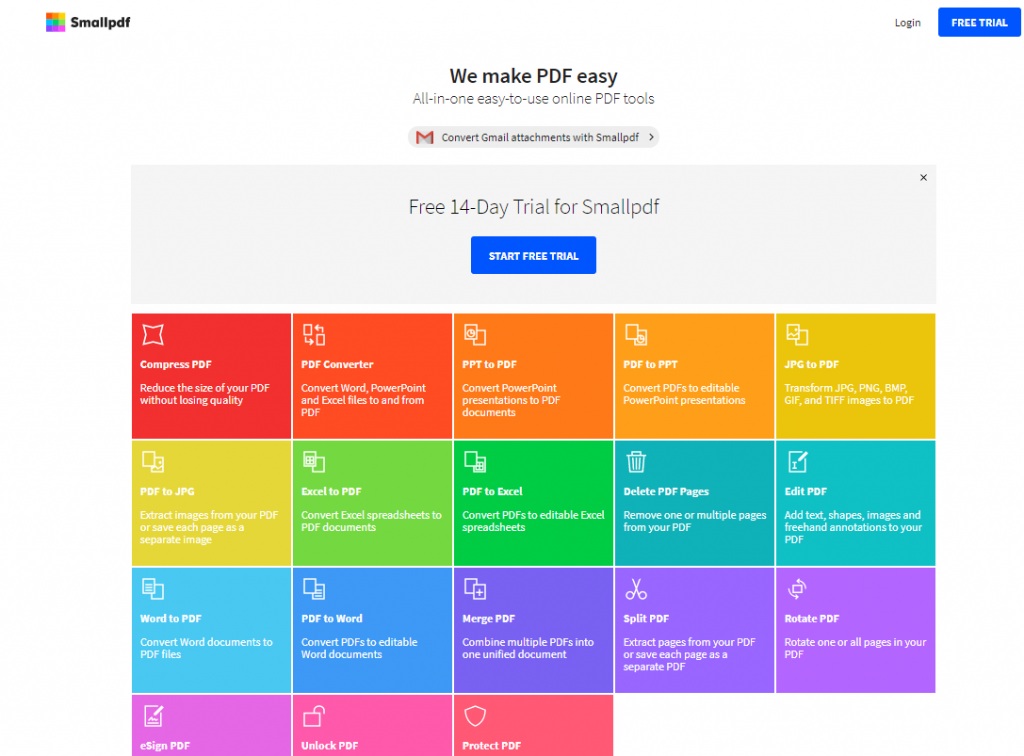 PDF to excel