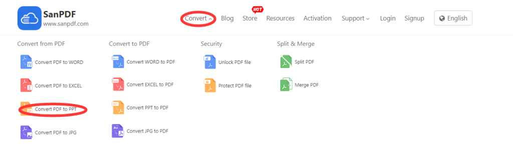 PDF to PPT