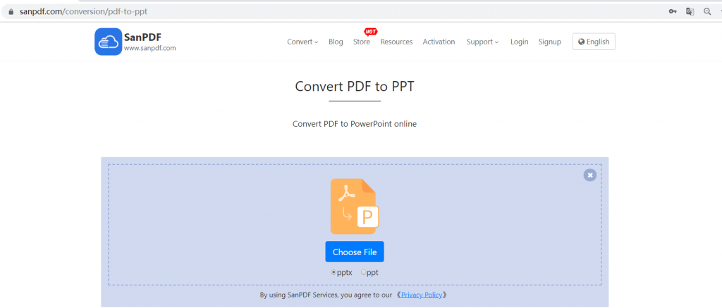 Adobe PDF to Microsoft Office PowerPoint (.ppt, .pptx)