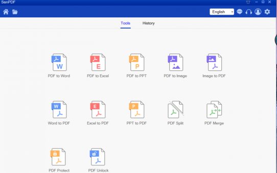 Are you still annoying how to merge multiple adobe PDF files? The following SanPDF tells you how to do it