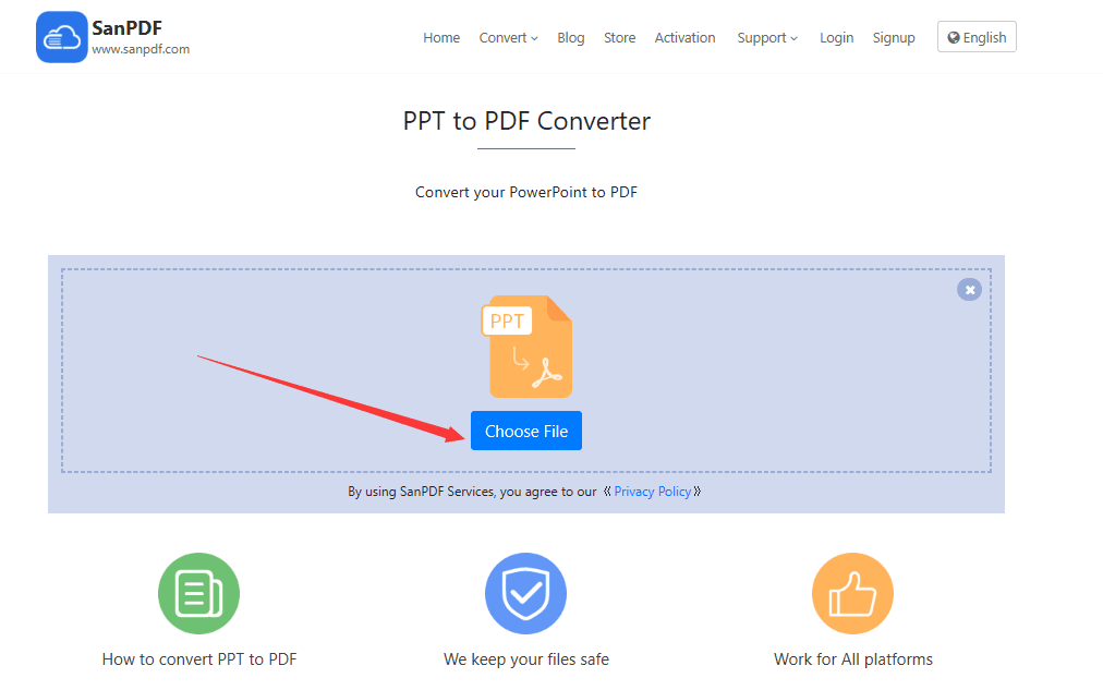 Microsoft office PowerPoint  to Adobe PDF