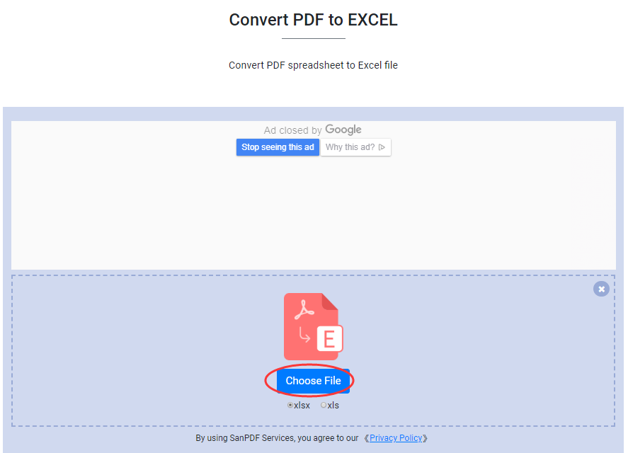 Microsoft office Excel to Adobe PDF