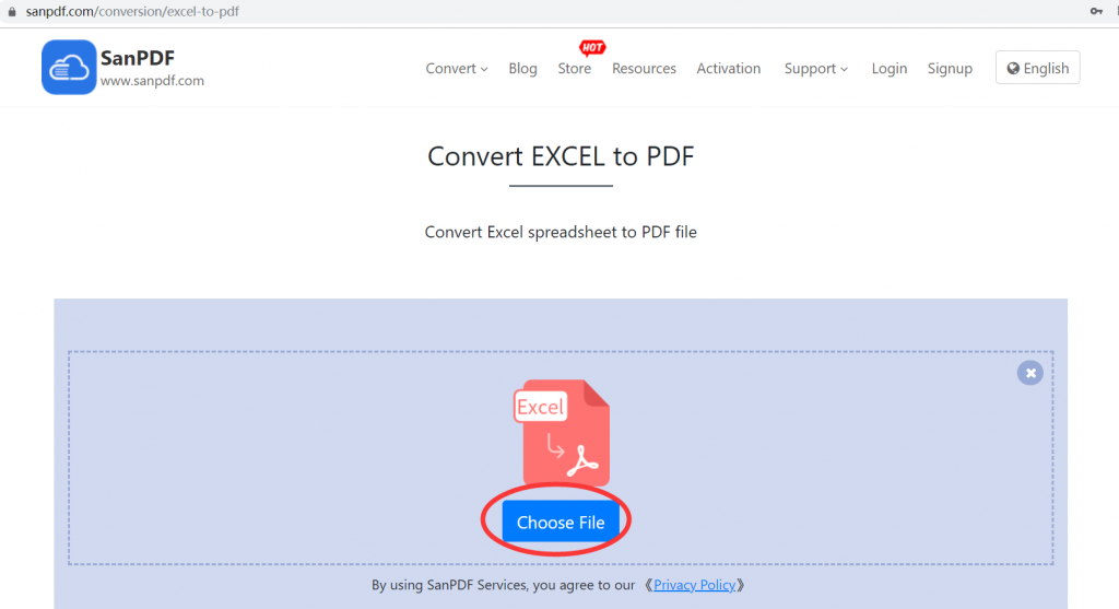 MICROSOFT OFFICE EXCEL (.XLS, .XLSX) to ADOBE PDF