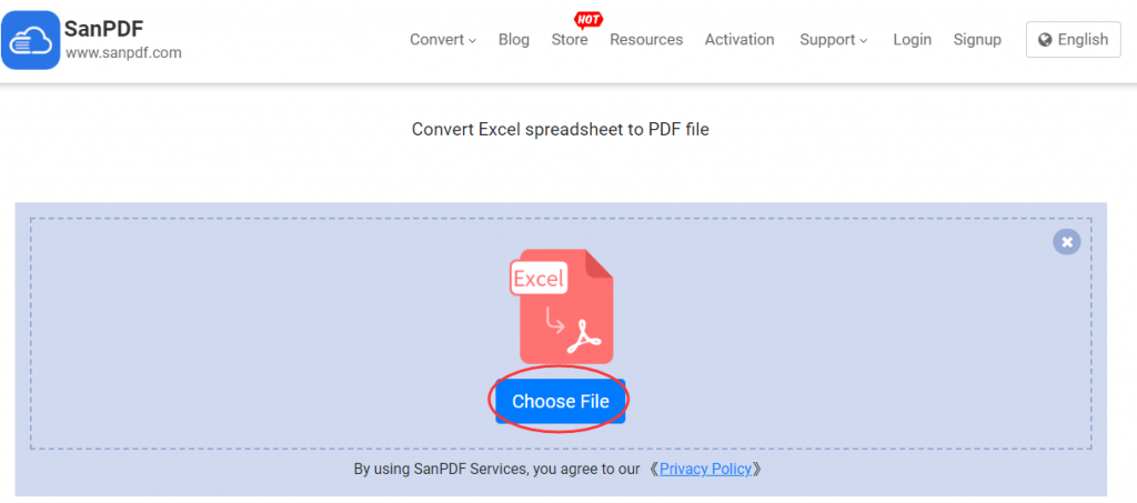 Microsoft office Excel (.xls,.xlsx) to Adobe PDF