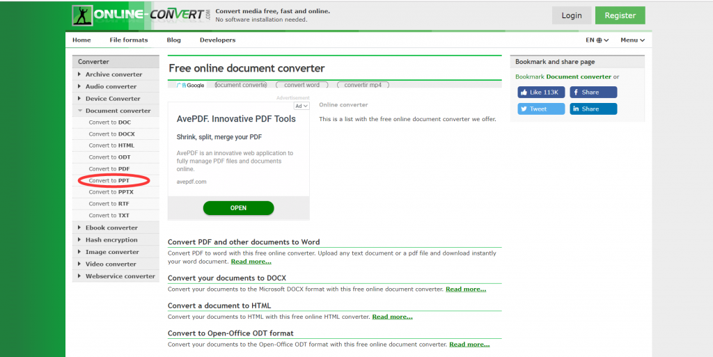 ADOBE PDF file format conversion, convert ADOBE PDF to MICROSOFT OFFICE