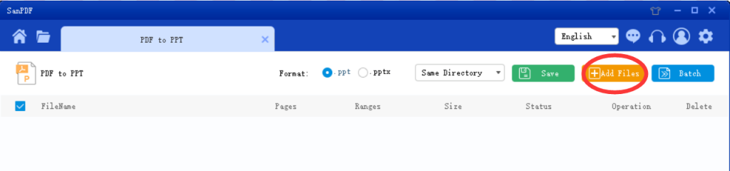 Adobe PDF to Microsoft office powerpoint(PPT,pptx)