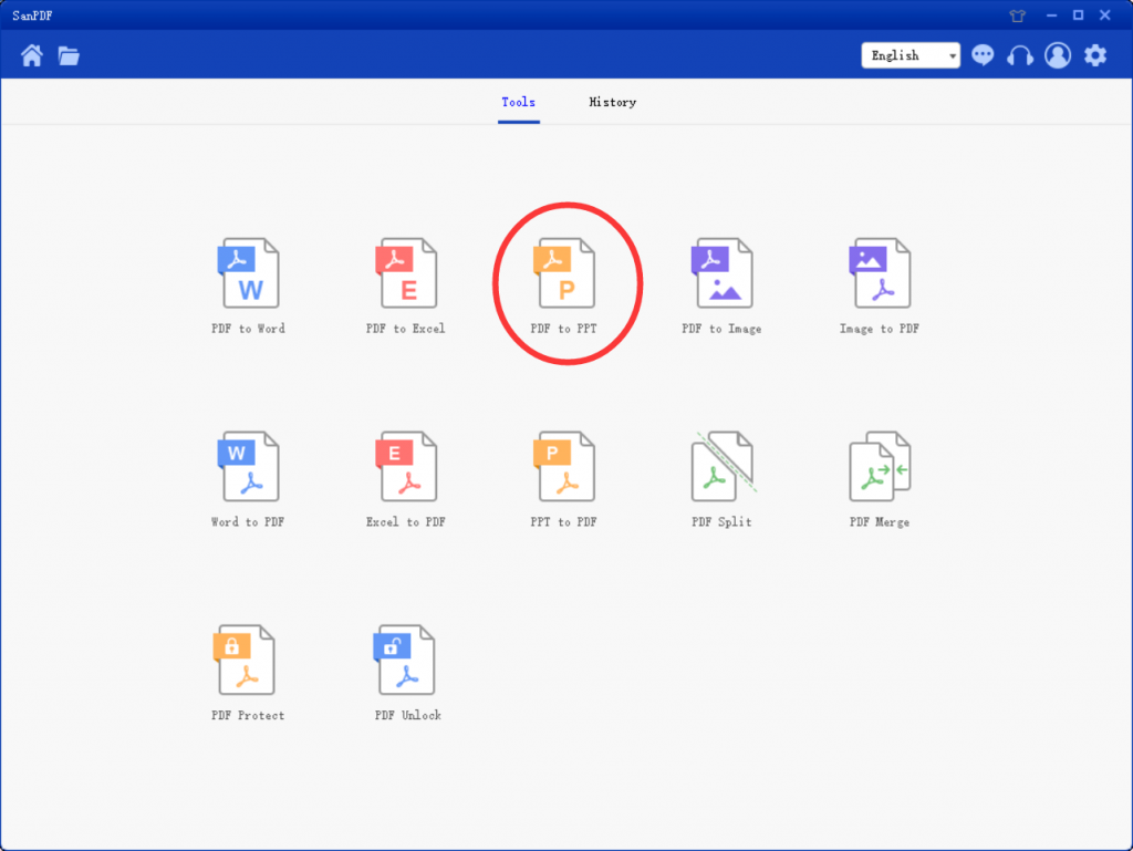 Adobe PDF to Microsoft office PowerPoint(pptx,ppt)