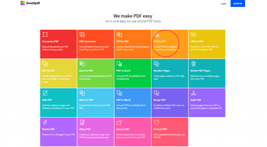 Adobe PDF to Microsoft office powerpoint（.ppt,.pptx）
