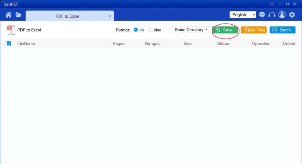 Adobe PDF to Microsoft Office Excel (.xls,.xlsx)
