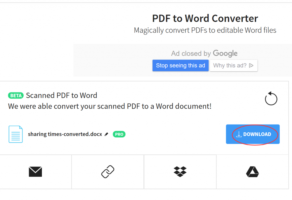 Adobe PDF to Microsoft Office Word （ .doc，.docx）