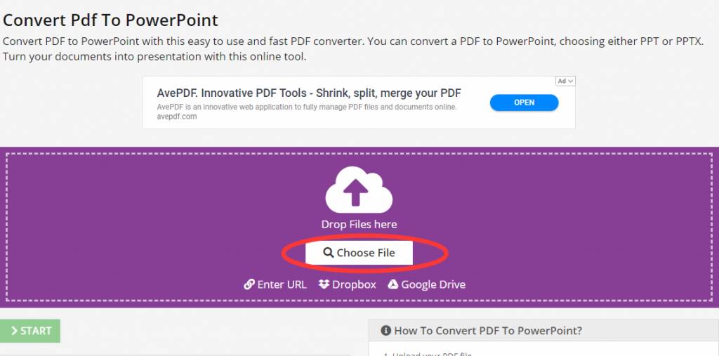 PDF to PowerPoint