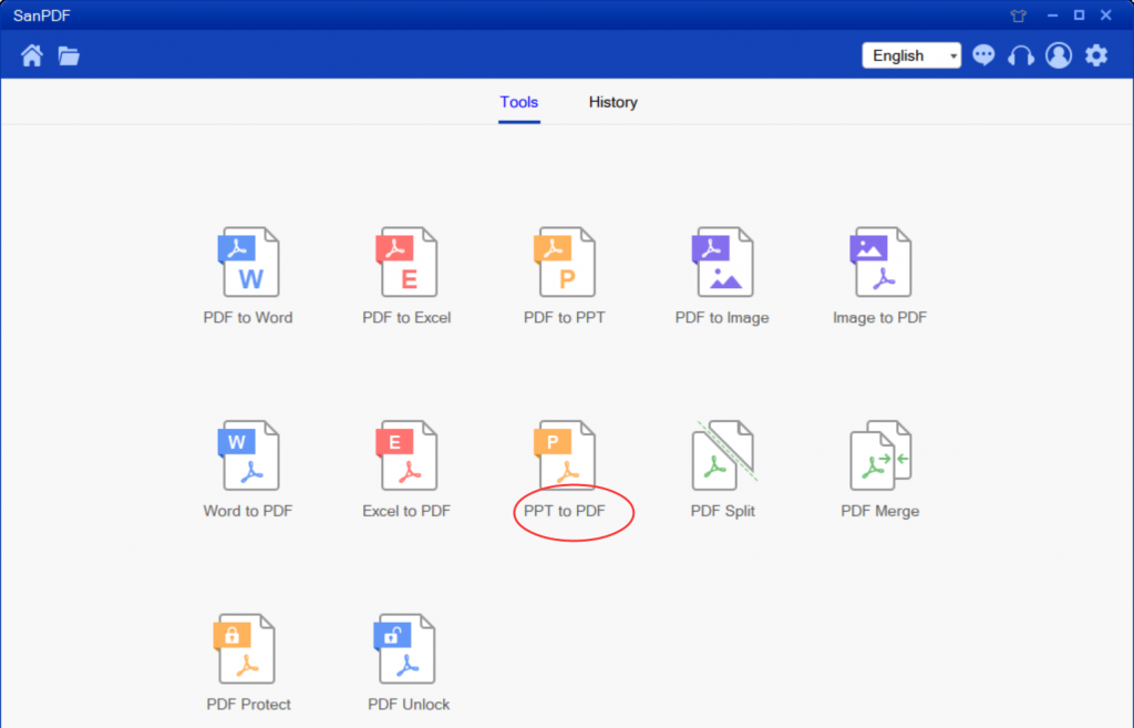 Microsoft Office PowerPoint(.ppt,pptx) to Adobe PDF