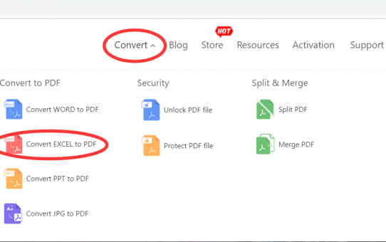The secrets of converting Microsoft Office Excel(.xls,.xlsx) and ADOBE PDF to each other