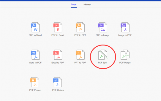 SanPDF Converter is in my hands - splitting Adobe PDF is not awkward!