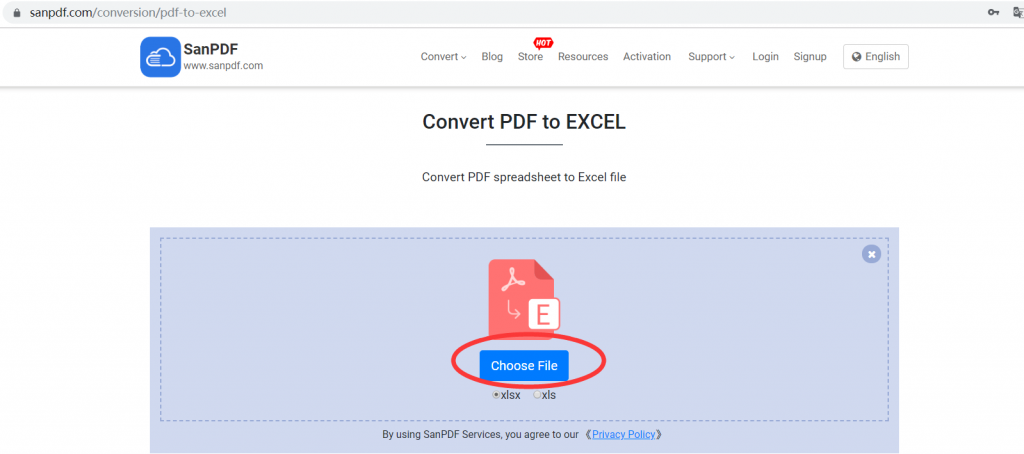 ADOBE PDF to MICROSOFT OFFICE EXCEL (.XLS, .XLSX)