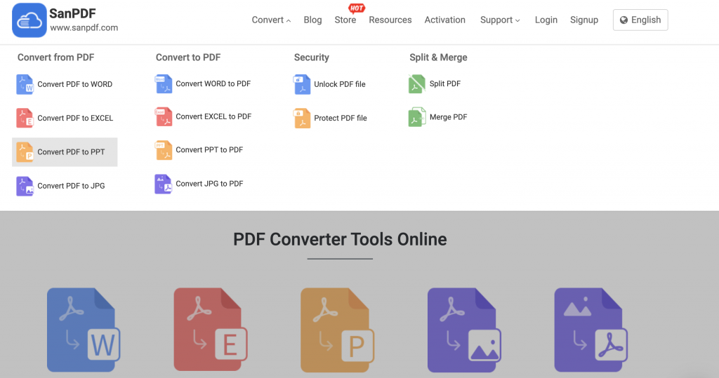 how to convert pdf to ppt
