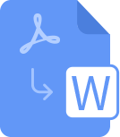 Convert PDF files online to WORD files (DOC, DOCX)